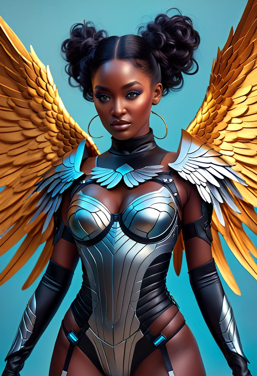 a close up of a woman in a costume with wings, artgerm julie bell beeple, artgerm extremely detailed, artgerm jsc, artgerm detailed, featured on artgerm, ig model