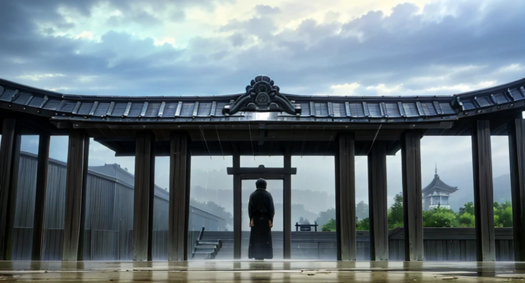  The Irazu Sandō (Fuiryusando , Unenterable Shrine-Path) is a hidden dimension within Ichibē Hyōsube's temple in the Soul King Palace, designed to test the aptitude and endurance of potential Soul King candidates.[1]

Rainy Sky. (Raindrops falling)

(Daytime) ((Light Sky)) (GREY) 

High Quality,
UHD Quality,
2k,
4K Resolution,
8K Resolution,