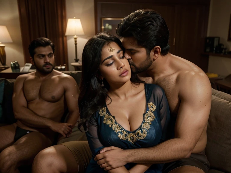 Indian married women cheating with her husband
