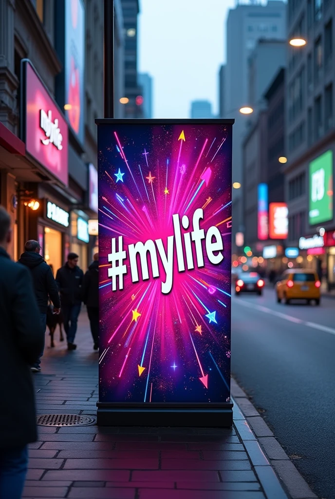a image, with ultra-realistic details of a crowd of people around a giant standing smartphone looking up, 8k image,  400mn lens,