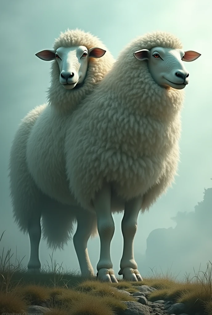 shepherd holding a stick, wandering, sheep, sheep, sheep,sheep,sheep,sheep,sheep, many sheep and dogs and birds, blood, dirty clothe, a mature sad female, ethereal, large breasts, vivid color, bare shoulders, arms down, armpits, thighs, [light smile], expressionless, masterpiece, 8k resolution, fantasy art, ((high jumper's body proportions)), ((obesity: 0.0)), ((((no panties)))), ((no panties))), ((( No pants))),(((No socks)))),(No skirt)))),((No shoes)))),((Dynamic posture)))), (Full body))), , (Greek feet), (Carefully groomed nails),((Delicate and small toes, perfect toes))), (Camel toes),((Correct anatomy)),((Correct dissection))),( Clothing: high slit design, white flowers cut at the waist, perfectly blending with the figure))), (((the world of clouds and mist))), (the clothes are painted with dirty and blood )))),