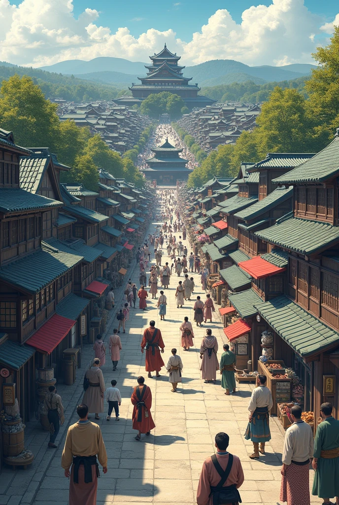 Please give me an image of Nihonbashi in Edo