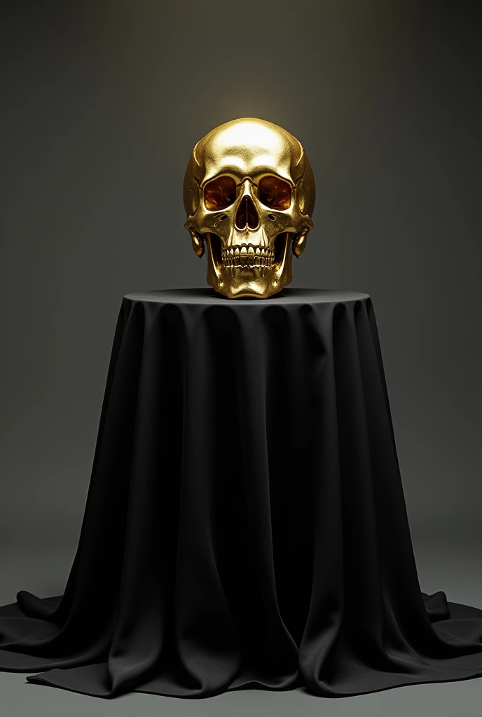 a piece of art that looks like a human head, (forest photoreal black background, detailed background, dark vegetation:1.3), gold skull, rendered in 8 k unreal engine, jonathan zawada, trending on artstaton, trending on artstartion, gilt metal, pollock photorealistic, dirty old golden metal, trending on artstatioin, calavera, <lora:abstractor_yiu_v10:0.7>