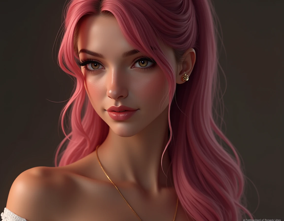 Uma mulher gato vermelho e rosa peludo (fotorrealista:1.5), (Foto RAW, 8k UHD, Standing position, beleza abstrata, Centrado, looking at the camera, Facing the camera, nearing perfection, Dynamic, altamente detalhado, liso, foco nítido, 8k, high-definition resolution, illustration, arte de Carne Griffiths e Wadim Kashin, fundo branco