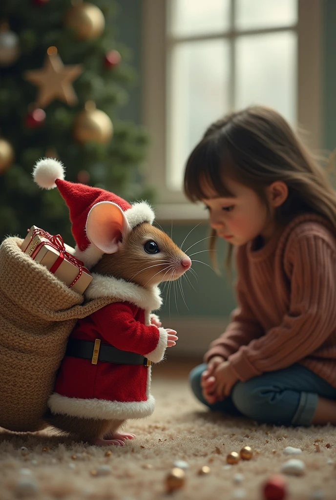magical enchanted forest with snow, a child plays with little squirrels, bokeh effect, high rendering, fully realistic, photography, UHD cinema photo, filmed by Guillermo del Toro, front side view, poses in front of a Christmas tree, reality, official art, 8K quality, Super detail, fine detail skin, film angle, cinematic textures, masterpiece, best image quality,
magical enchanted forest with snow, a child plays with little squirrels, bokeh effect, high rendering, fully realistic, photography, UHD cinema photo, filmed by Guillermo del Toro, front side view, poses in front of a Christmas tree, reality, official art, 8K quality, Super detail, fine detail skin, film angle, cinematic textures, masterpiece, best image quality,