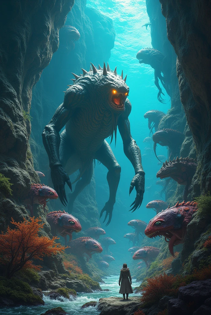 Make Peter Pan half piranha really scary