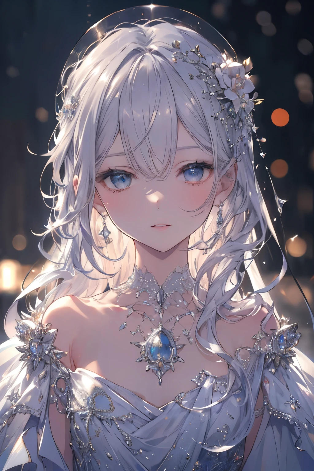 High definition RAW color art, animation,sculpture, Silver Marble Skin, (((Ultra detailed elegant))), magic atmosphere, fine skin, texture,(intricately detailed, small details, Super Detail Art), Depth of bounds written, Bokeh, Silky Touch, hyper detail, white background, (Pastel ), beautiful eyes, elegant face, think back, magic