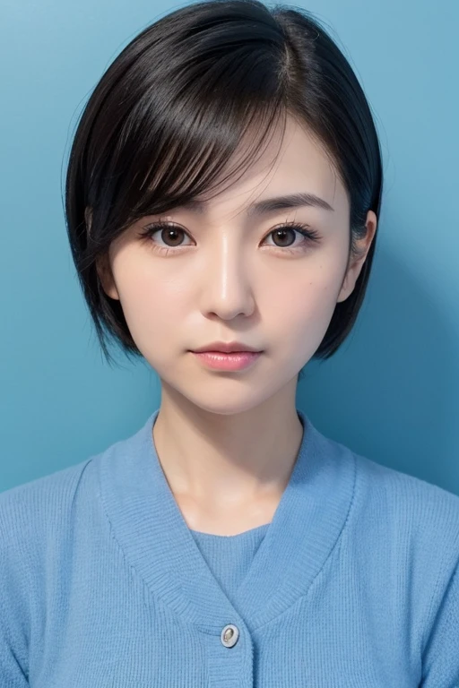 A woman in her 50s、five〇age、A little old、Big Breasts、camisole、(Corridors in Japan、Some of her hair is sky blue:1.4)、White wall、(A room with a white wall and a window)、((highest quality、8k、masterpiece:1.3))、Ultra-high resolution、(photoGenuineistic:1.4)、RAW Photos、Japanese,(Detailed aspect)、Genuine、Photographed in natural light、Highly detailed face and skin texture、Highly detailed lips、The correct state of the human body、Shortcuts、Black Hair、Various poses、Natural color lip、Upper Body