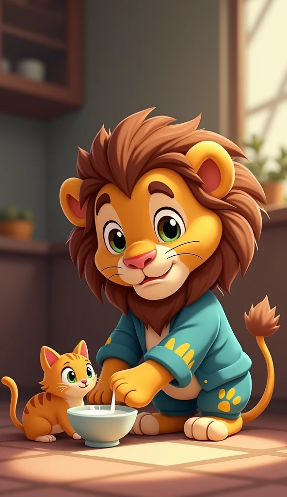 Character 1 : Lion. Type: Lion. Gender: Male. Age: Is twelve years old ...