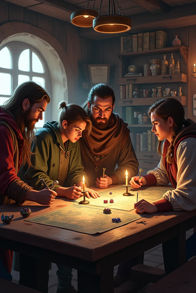 If it's a TRPG, create an image that comes to mind.