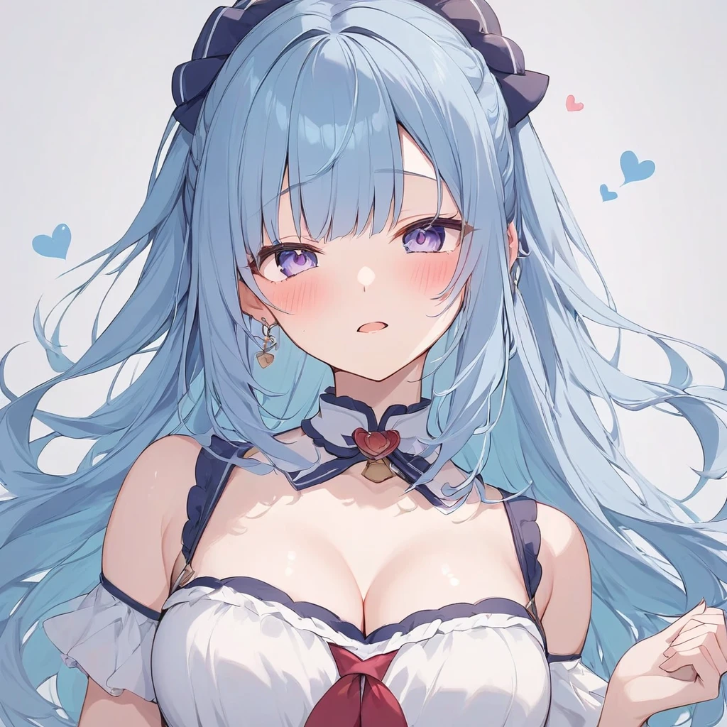 Cute girl standing, ((Plain gray background)) ,girl focus, poker face, upright immovable, (1girl in:1.3), Bangs,neckless ,facing front,  （white shut + White jeans +Black jacket, Black bra top ), Super Detail, Crystal Red Eyes,Slender, masterful technique, Long hair, animetic, Solo, Silk White hair, High quality, MastetPiece,ultra hyper-detailed,  (lovely large breast),[wide hip] , Beautiful Girl, [Detail Face], detail hands, ultra detail eyes,nothing face emotion, Beautiful eyes