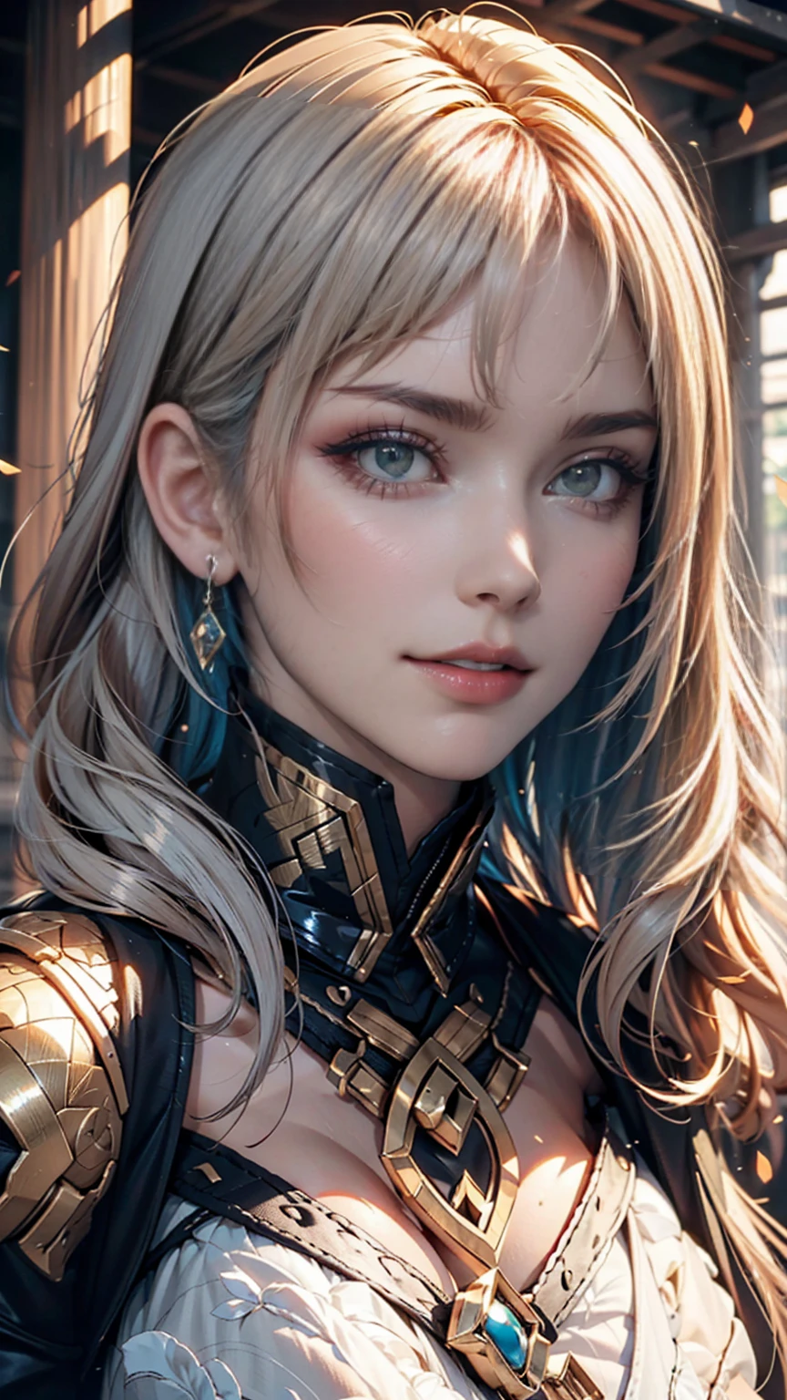 Character sheet, ultra-detailed complex 3d rendering with porcelain profile of Vietnamese character, maximalist beautiful studio soft light, rim lighting, vibrant details, lace, hyper-realistic, hand, facial muscles, electric wires, microchip, elegant, beautiful background, octane, H.R. style giger