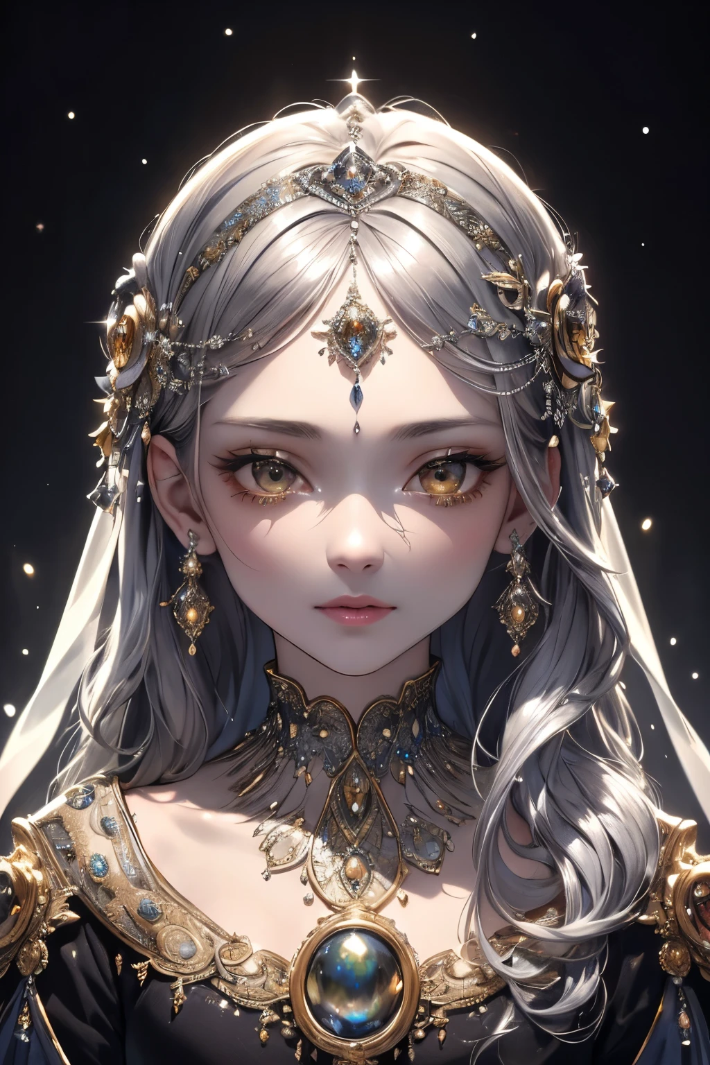 High definition RAW color art, animation,sculpture, Silver Marble Skin, (((Ultra detailed elegant))), magic atmosphere, fine skin, texture,(intricately detailed, small details, Super Detail Art), Depth of bounds written, bokeh, Silky Touch, hyper detail, yellow background, beautiful eyes, Elegant face, think back, magic