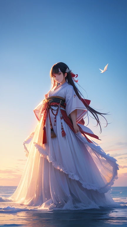 stechu,(white background:1.4), ((tachi-e)), original,(illustration:1.1),(best quality),(masterpiece:1.1),(extremely detailed CG unity 8k wallpaper:1.1), (colorful:0.9),(panorama shot:1.4),(solo:1.2), (ink splashing),(color splashing),((watercolor)), clear sharp focus,{ 1girl standing },((korean style )),flower background,outdoors,rocks, looking at viewer, make happy expressions,soft smile,pure,beautyfull detailed face and eyes,beautyfull intricacy clothing decorative pattern details, black hair,black eyes,colorwater