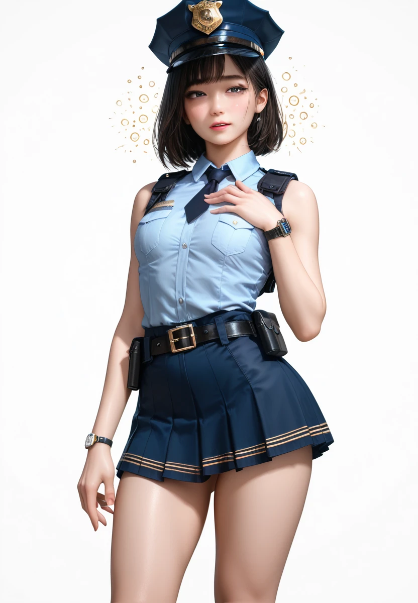 ((BEST quality, 8k, Masterpiece:1.3)), up per body,, Sharp focus:1.2, Beautiful Woman with perfect figure, higly detailed facial and skin teksture, Detail eyes, double eyelids,interior view,sweet smile, 