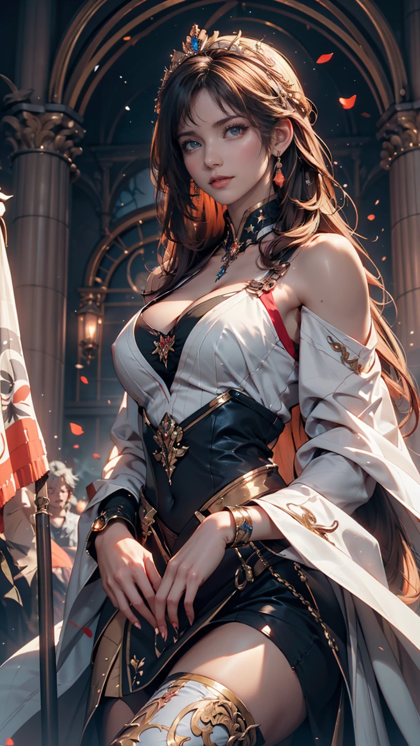Fine、(The best illustrations)、8k UHD resolution、intricate-detail、top-quality、realisitic、ultra-detailliert、The best lighting、Best Shadows、Soft lighting、Ulutra HD、Ultra-realistic、Tindall Effect、Photorealsitic、(High Detail Skins:1.2)、 (Intricate details, makeup, pureerosface_v1:0.5), (Detailed beautiful delicate face, Detailed beautiful delicate eyes, A perfectly proportioned face, High detailed skin, Detailed skin, best ratio four finger and one thumb, arms below breasts, Tattoo with a red glow under the stomach、Awesome awesome, wide hips, smooth midriff, skiny and thin, __Fashion__, __hair__:1.25)、Digital SLR、 absurd realistic work: 1.3), (max resolution: 1.2), (Ultra HDTV: 1.2), cinematric light, Detailed eyes and skin, detailed facial features, , (Sharp Focus: 1.2), (Focus on Face:1.2),Perfect Style, Beautiful face, acurate, Anatomically correct, ノ Highly detailed facial and skin texture, Detailed eyes, Double eyelids, Thin eyebrows, Glitter Eyeliner: 1 Natural cheeks, Glossy skin, Fair skin: 1.2, (Glossy lips: 1.4),(Shy look: 1.2),Highly detailed facial and skin texture, Detailed eyes, Double eyelids, Natural cheeks, shiny lips: 1.4,Exposed cleavage、Bewitching。a baby face、Seductive、Chest emphasis、(((( Otaku Glasses, thick glasses, Round glasses)))),The long-haired、Braid hair、poneyTail, huge solemn expression、Body Up、Big breasts emphasis, Super tight breasts, Breast augmentation surgery, The breasts are very big and round and round,Toned waist、 Meet beautiful girls, Look at the girl's body, In the Dark、Bat Wings,、(Devil's Tail)、(詳細な不気味なBackground with:0.8)、Long grey hair,emits eerie demonic flames,Contour light,green flash particles, magia、火炎magia、Flares up violently、swirling explosion, angelic halo, golden and orange spark dazzling around, Dramatic composition details), radiant light, Powerful light area, (magiaのシンボルが鎧に輝きます:1.3), (magiaの魔力が彼女の周囲に渦巻いていた:1.3), white hair、(intense expression:1.1), (Its light is、Highlighting her dominance and rebirth behind the scenes:1.4), (Wisdom and Rebirth:1.2), (Strong stance:1.2), (Overwhelming mystical power:1.2), (Sparkling sweat:1.1),(The contrast between silver and gold:1.3),elegant glitter dark&mysterious version, Super beautiful glowing eyes、Looking at the snow-covered amusement park, Young woman in Santa Claus costume standing with legs apart, huge stunning goddess shot, goddess of Japan, the extremely hot and sexy, powerful and huge, jaw dropping beauty, goddess of Japan, very Bigger breasts, Big ass, ((Santa Claus miniskirt costume and hat)), (Wearing:red mini dress trimmed with white fur, Thick black belt, Long Red Leather Boots), (thigh visible), (lean forward and look at you), (Fireworks go off at the amusement park at night), In the snow, (なBackground with: Night city decorated with Christmas illuminations), Animal characters are dancing in the background, suit with white fur trim), (Black Mini Skirt White Fur Trim), (Santa's Red Hat) With white pompons, Gold belt with large buckle, (Red boots), (cowboy shot:1.4), Perfect fit, depth of fields、Perfect image realism, Background with:((Secret Room of the Members Club))、綿密なBackground with, detailed costume,
