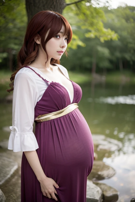 Onozuka Komachi Cosplay Pregnant Woman