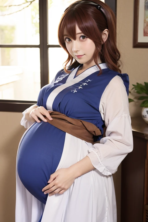 Touhou Onozuka Komachi Cosplay Pregnant Woman Ringetsu