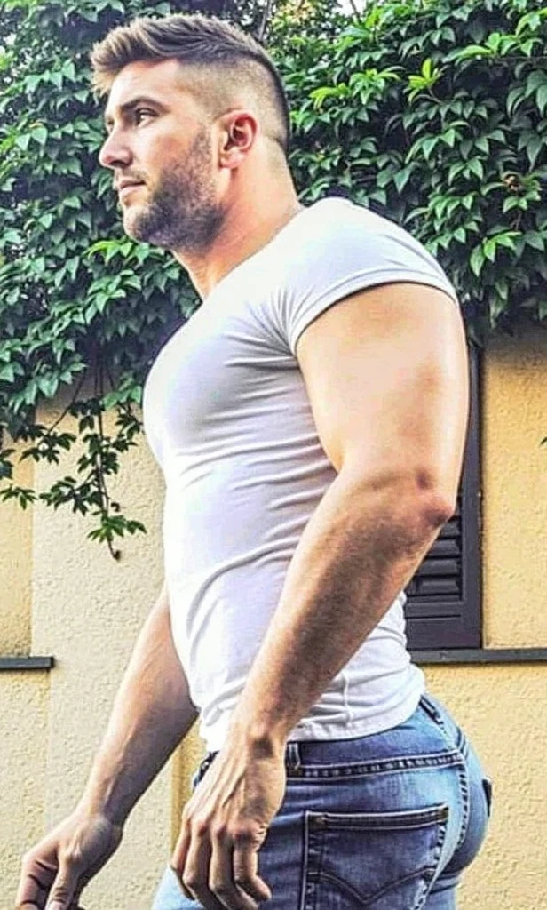 Masterpiece, denoise, void noise, one man, best quality, 8k resolution, male focus, focus only, amazing composition, volumetric lighting, super quality, elegant, Very detailed, front view, -----------, muscular, (pale skin), ((((((Caucasian white man)))))), very handsome, (detailed light-blue eyes), ((messy hair)), big ears, (hairy), scruffy beard, ((big pink nipples)), ((perky nipples)) ------------, (((beach shorts))), (((light-colored hawaiian shirt))), (((rubbing chest))), (((sitting, legs open facing viewer))), (((looking at viewer)))