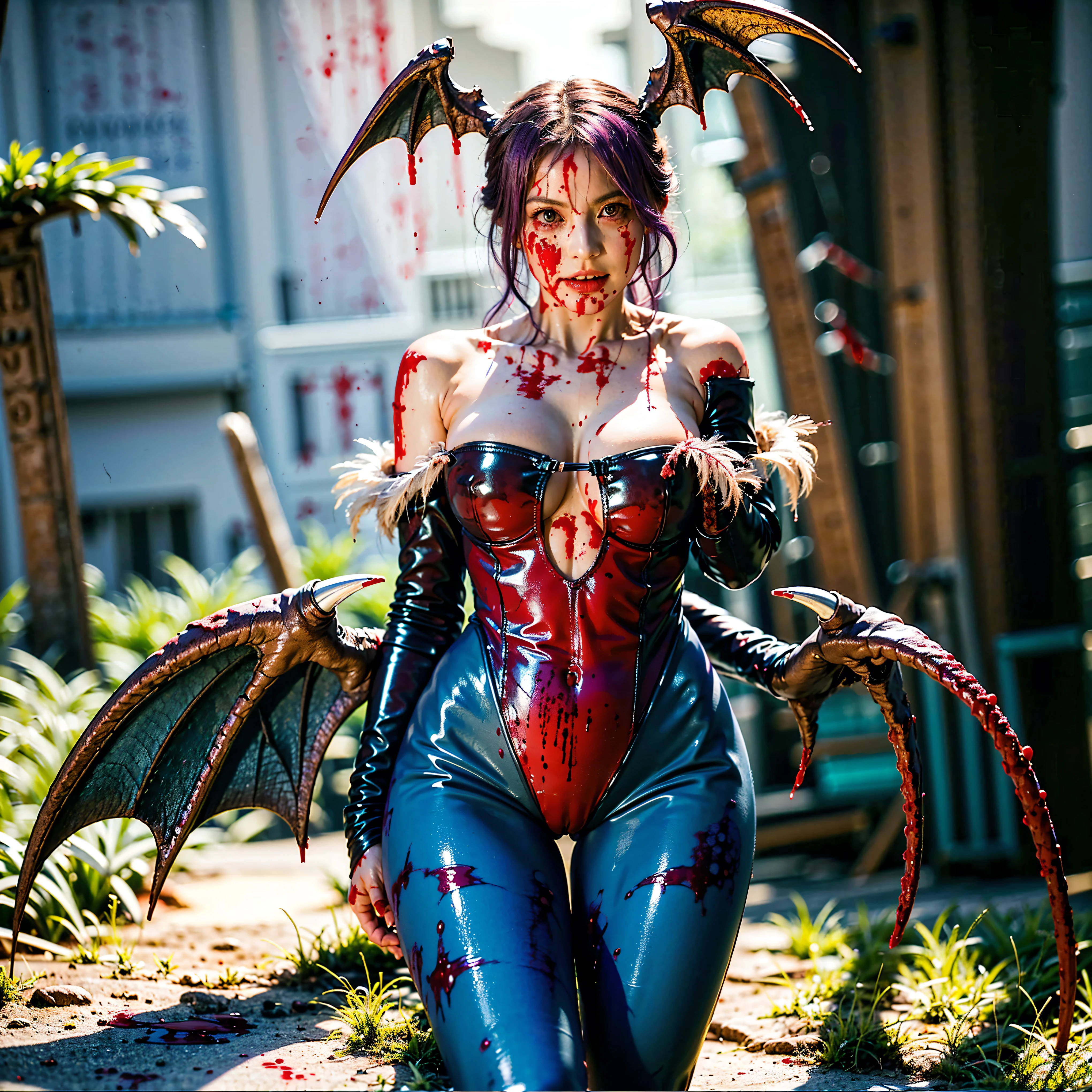 Indigo and crimson highlights | Lewd | exposed | bacchanal "| Torn latex | bandages stained with crimson | Red skin | Alluring | androgynous succubus | horns and tail | huge chest | red skin covered in scars shaped like smoldering runes | Demonic pyromancer in a frozen wasteland. Kimmo Lemetti | Yoshitaka Amano | Ayami Kojima | yasushi nirasawa | Oliver ledroit | Zdzislaw Beksinski, | Jason de Graaf | Richard a kirk | Vitaly S. Alexius | Adam Hughes | J Scott Campbell | Milo manara | Apollonia Saintclair | Michael manning | Yoshitaka Amano | Ayami Kojima | Olivia de berardinis | yasushi nirasawa | Oliver ledroit | Frank Frazetta | Zdzislaw Beksinski, | Jason de Graaf | Richard a kirk | Artgerm | Karol Bak, | Greg and Tim Hildebrandt, | Mark Brooks, | Adrian Ghenie | Gerhard Richter | Takato Yamamoto | Julie Bell | Boris Vallejo"