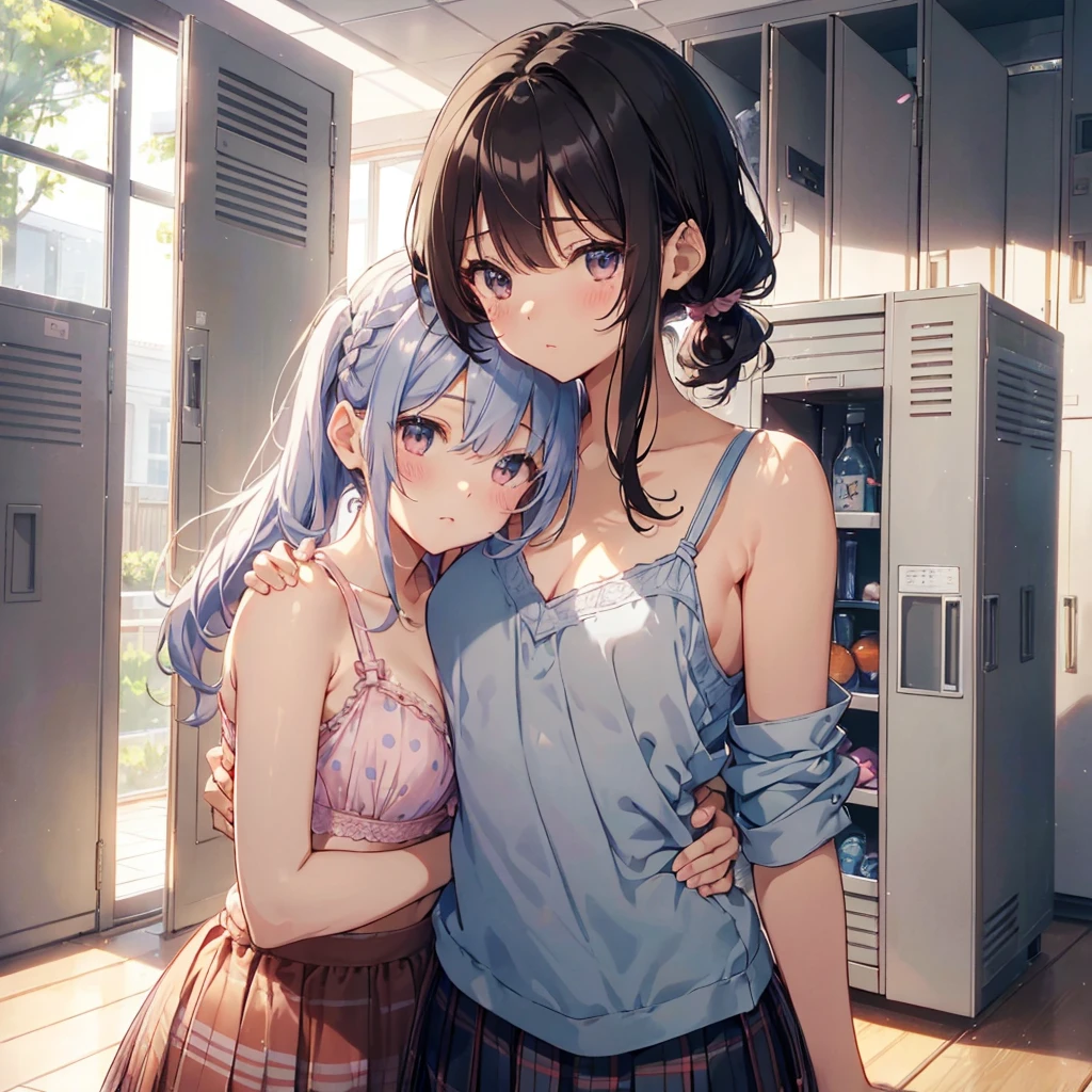 "cute face, shy"
