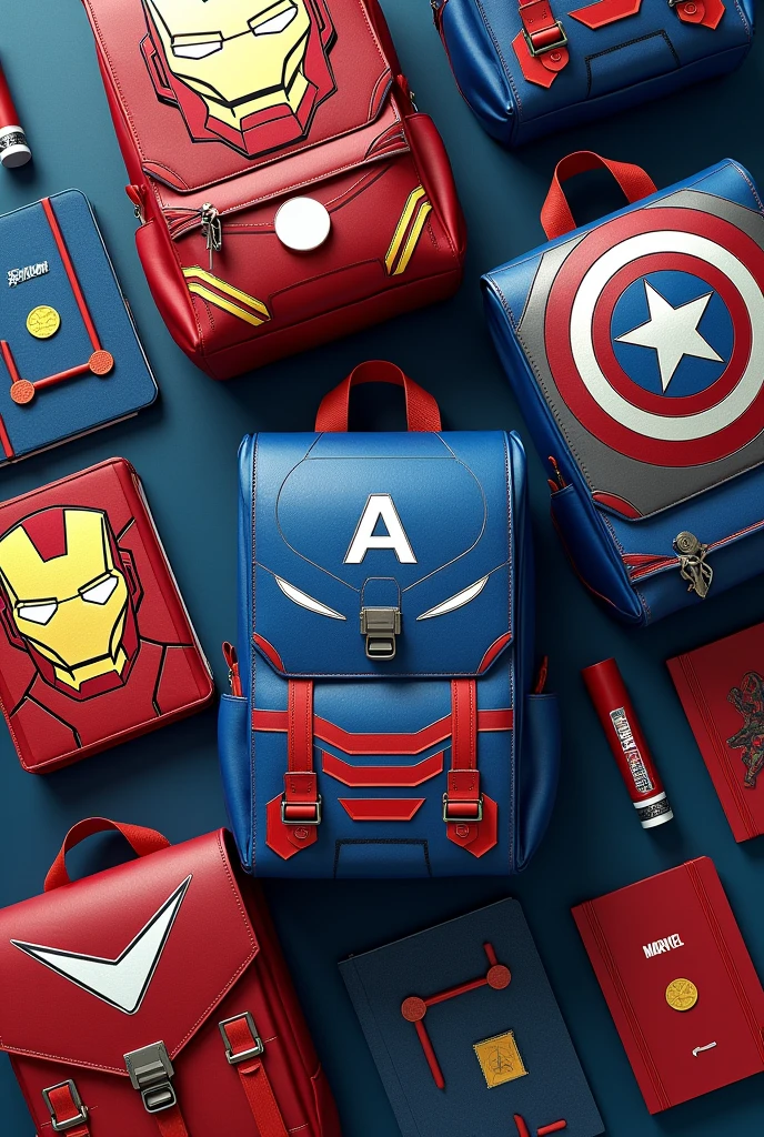 an 12 year old busty female teen cartoon character in an ironman print hat and ironman printed backpack, ((ironman design backpack)), ((ironman printed shirt)), Animation-style rendering, Cute 3D rendering, Unreal engine 5, Anime style, 8 K, 3d rendering, surreal adventure rendering, anime 3D, 3d rendering
