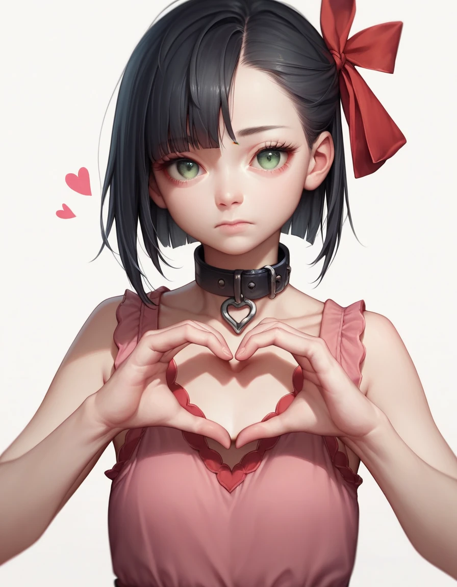4K,one girl, RS. made,slim,very short stature,Very thin hips,blunt bangs,short shirt, half sleeve,Red mini skirt with suspenders,blush, smile, Bobcat, black hair,bright colors, Ahegao,Lots of love juice drips from her thighs onto the floor,(removed_play)),removed-vibrating-egg,((Someone else's hand holding a pink round removed control:1.3))、Ecstatic expression,Accurate and detailed female fingers,