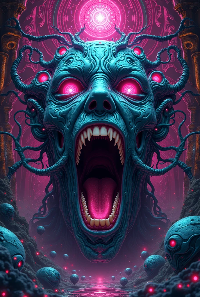 Bright rays of chaos
Generated by subconsciousness
Retribution by own thoughts
Twisting the mind into fits
Fueled with pains unveiled
Burning with contamination
Set afire by disowned self-lies
They penetrate the eyes