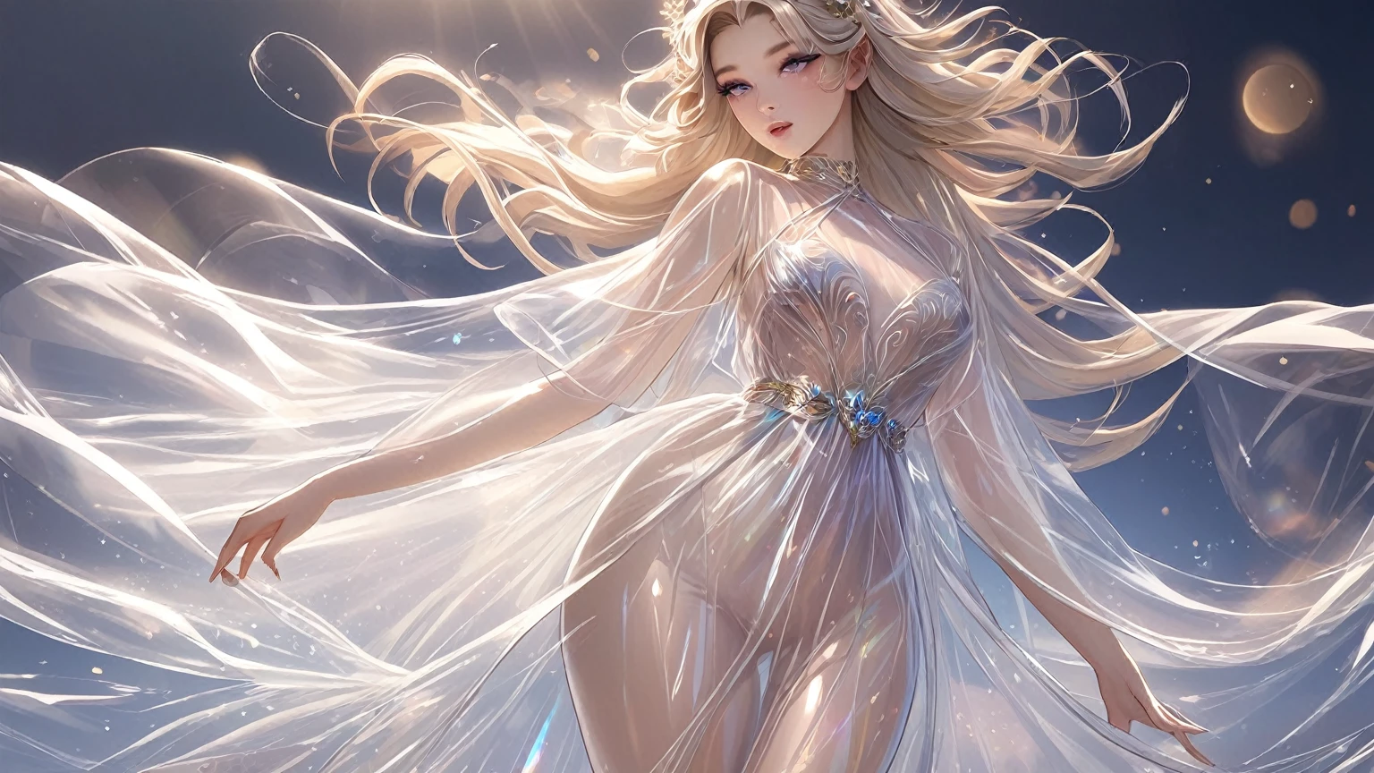 ((((NSFW STILL SHOW))))、(tiny Glamour girls:1.47)、{(from side)|(from back)|(from below:1.2)}、{(Standing Full Body:1.2)|Wide Shot}、(2 girls kissing face to face)、{(Floating hair:1.2)|(Strong wind)}、zydG、8K best quality、((Masterpiece:1.2、Hyper-Realism:1.37))、((Detailed KAWAII Face、Detailed Oily Porcelain skin textures、Extremely Detailed))、brilliant Shining Perfect eyes、Smooth shading、{bokeH|clear focused}、Soft Lighting with many Follow lights、(((David Hamilton:1.37)))、(Transparent celestial robe:1.37)、{Flowers|Flower wreath|Princess Tiara|Dark Red Leather High Collar|ssmile|perplexed|seductiv|Different types of hair colors}、{(Light Particles:1.2)|(Lens Flare)|(Luminescent Particles:0.6)|Forest Lakeside}、