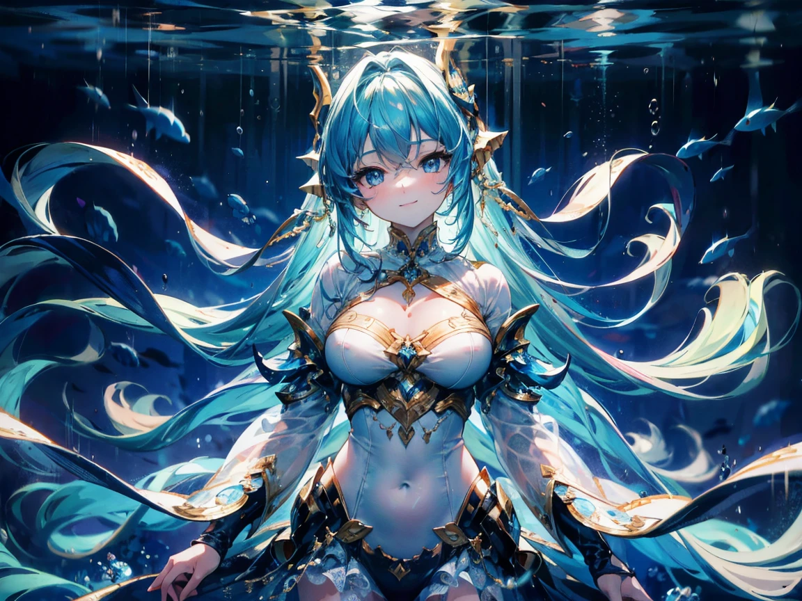 (high quality detailed art 8k, ((anime girl)),((beautiful fantasy queen))), high quality lighting, natural shadows, ((highly detailed art germ)), floating feeling, sexy pose , ((long black hair)), ((long black hair)), dress, large breasts, exposed belly, white liquid, beautiful face, seductive eyes, detailed digital anime art, dynamic angle, straps, (poolside scenery) ), ripples, water surface.