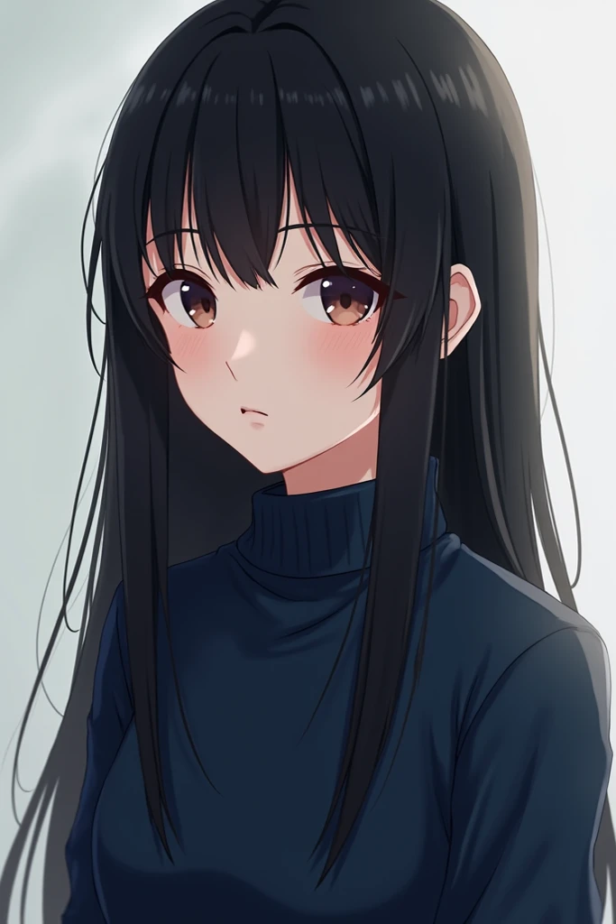Blushing cheeks and feeling shy