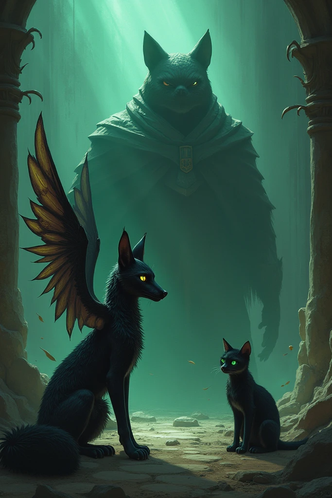 olpntng style, Cute little fantasy animal dark creature, dark forest, 4k, symmetrical, soft lighting, detailed face, trending on artstation, intricate details, highly detailed, pencil drawing, sketching, unreal engine, Brian Froud, oil painting, heavy strokes, paint dripping, oil painting, heavy strokes, paint dripping