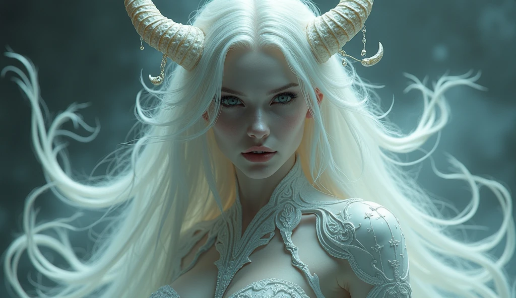 ((melhor qualidade)), ((tmasterpiece)), (um detalhado), ((Novo)), Succubus Temptation, ethereal beauty, empoleirado em uma nuvem, (Fantasy Illustration: 1.3), olhares hipnotizantes, postura cativante, asas delicadas, Charme Sobrenatural, mystical sky, (Luis Royo:1.2), (Yoshitaka Amano:1.1), Noite de Lua, cor pastel, (Ambiente de nuvem detalhado:1.3), (A high resolution:1.2)