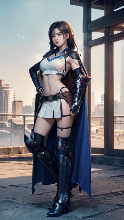 Kamen Rider、Kamen Rider Kiva、Female Kamen Rider、Sexy Kamen Rider、good at seducing、Combat helmet、((The face is clearly visible))、美丽的面容、Fluttering cloak、s Armor、mecha-armored、cleavage of the breast、Navel Ejection、((Transformation Belt))、((small metal panties))、Cameltoe、thighs thighs thighs thighs、shocker、((Big full moon in the background))、(Rider Kick)、(Jumping Kick)、(((trading card)))、