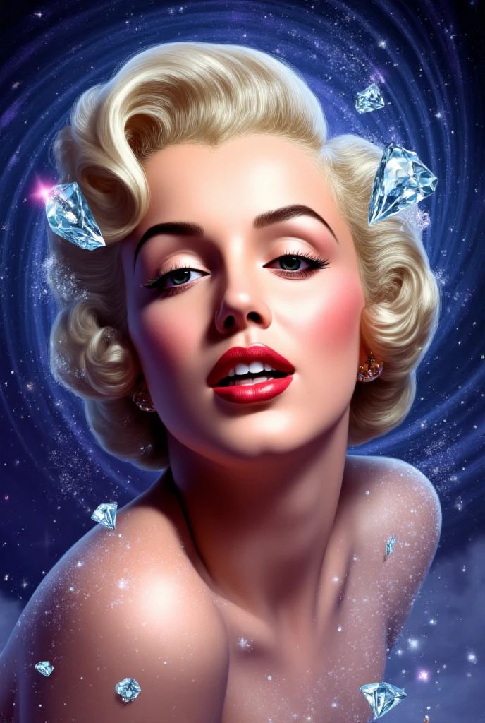 marylin monroe et la lune