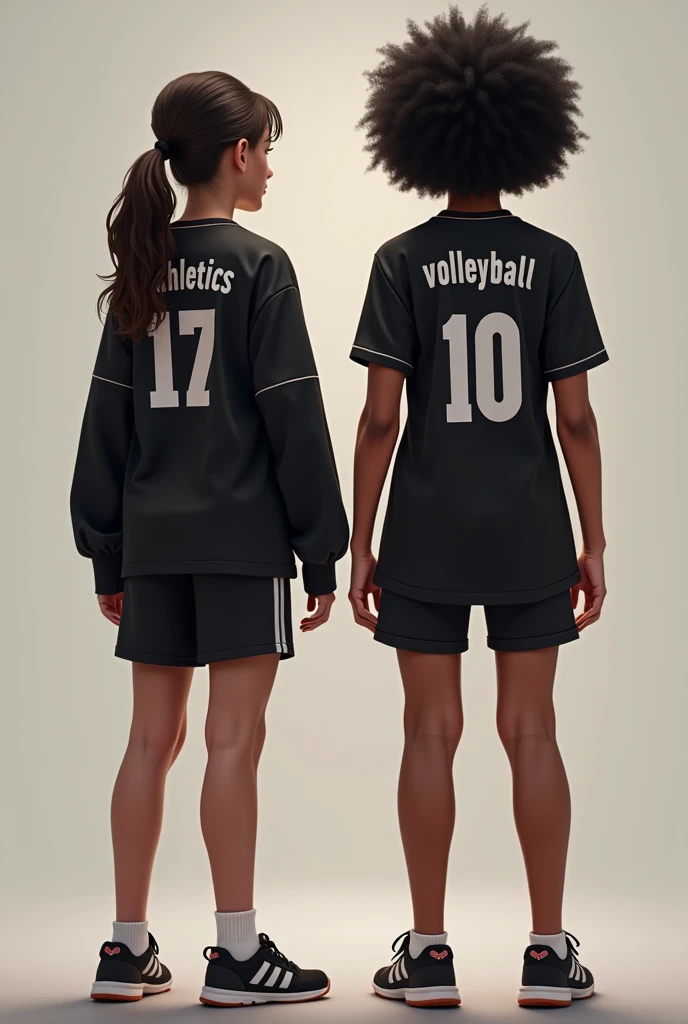 Create a sexy style women's uniform for a basketball team. Colors should be light blue, navy blue and yellow