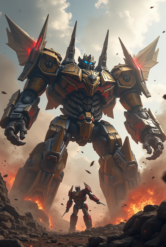 <lora:Unicron:1>Unicron punching Earth, high detail, photorealistic, hdr, high contrast