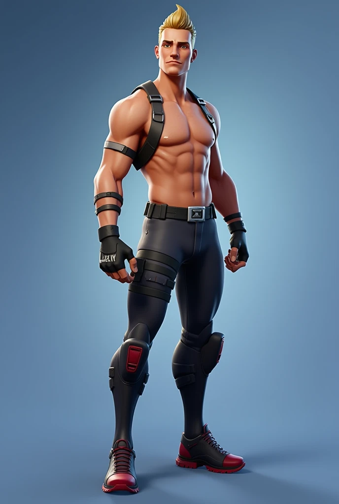 Generate a naked Fortnite skin for me - SeaArt AI