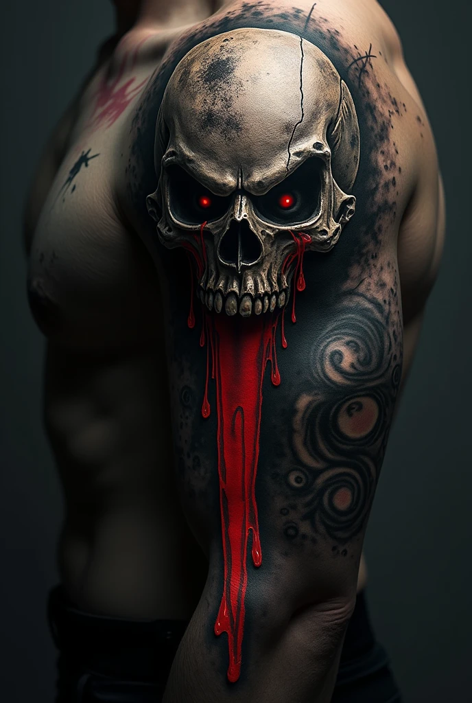 god of death, intricate detail, beautiful light, blood, magical, HDR, 8K, absurdres,