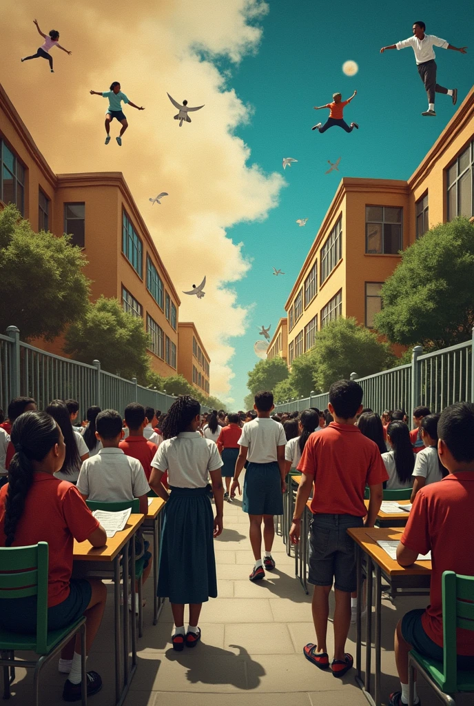  children in the education they received in 1990 and the education they receive now in Mexico 