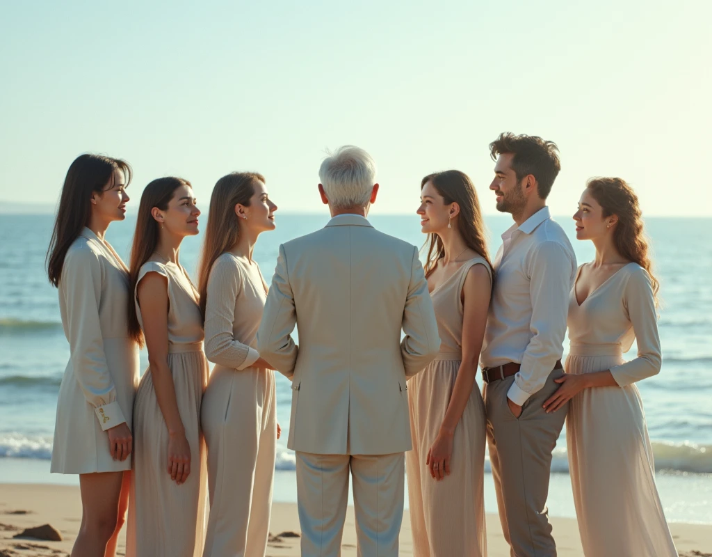 Emma Myers' Wednesday cast, Photo shoot on the beach