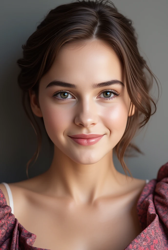 Emma Watson, a beautiful girl with short straight brown hair,smiling,,dressed in a yellow dress, brown eyes,(best quality,4k,8k,highres,masterpiece:1.2),ultra-detailed,(realistic,photorealistic,photo-realistic:1.37),HDR,UHD,studio lighting,ultra-fine painting,sharp focus,physically-based rendering,extreme detail description,professional,vivid colors,bokeh,pixel art,scenary
