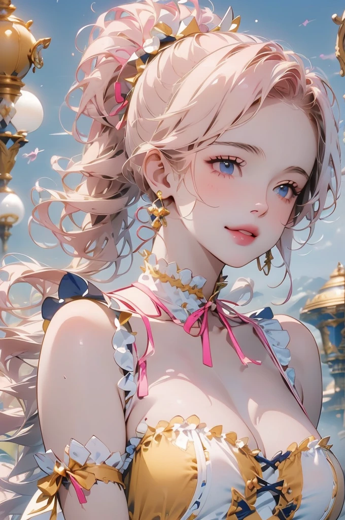 ((Highest quality)), ((masterpiece)), (detailed), One person, Off the shoulder, a bit tribal,(((a bit ,small))),(Round face),(a bit chest),(Large forehead:1.2),(Beautiful big eyes:1.3),extremely detailed cute anime face, (((Flat Chest))),((((Long twin braids,Tight braids,Long braids,Braided hair,Long Hime Cut,Inner hair color)))),Complex eyes,beautiful detailed eyes,Symmetrical eyes,((((Shiny skin:1.5,Light Skin: 1.5,Glowing Skin,very Glowing Skin,Shiny body,Reflex muscles)))),(((detailed face))),beautiful detailed lips,(Browsing Caution)), High resolution,(Highest quality),(ultra detailed,extremely detailed),Perfect Face details, ((masterpiece:1.4, Highest quality))+, (ultra detailed)+, Long twin tails, (White knee socks), cute, (Flat Chest:1.3), small breasts (Flat Chest:1.3), Browsing Caution,The finer details, Browsing Caution, small breasts, prominent clavicle, Thin arms, Flat Stomach, Pelvic bones are visible, Long Hair, ponytail, thick ponytail, heavy ponytail, Red and white outfit, Inspired by Bloodborne, occult aesthetic, occult, detailed and intricate steampunk and detailed gothic, Browsing Caution Fluttering lace frilly petticoats, Pleated petticoat, Very thin, detailed, Highest quality, Do not wear jewelry around your neck, No shoes, prominent clavicle, Thin arms, Flat Stomach, Pelvic bones are visible, Red and white outfit, Inspired by Bloodborne, occult aesthetic, occult, detailed and intricate steampunk and detailed gothic, Browsing Caution, Very dramatic and cinematic lighting, Space horror, dark, Side light, Perfect Face, Browsing Caution, Fluttering lace flared long Knee length dresses with frilly petticoats, Knee length dresses, Pleated petticoat, Petticoat Gothic, Intricate lace boots, Side light, gothic lolita aesthetic
small breasts, Fairy, Wings of different kinds of insects, Browsing Caution
,(Paper Panties),(Paper Bra),There is a white liquid in a container at your feet.,Bathe your face with milk,Bathe your breasts with milk,Bathing your feet in milk,Sweating profusely,Bleeding from the stock,Young body,low length,Drooling,Lying face down,the lower abdomen swells,Full-body composition,
