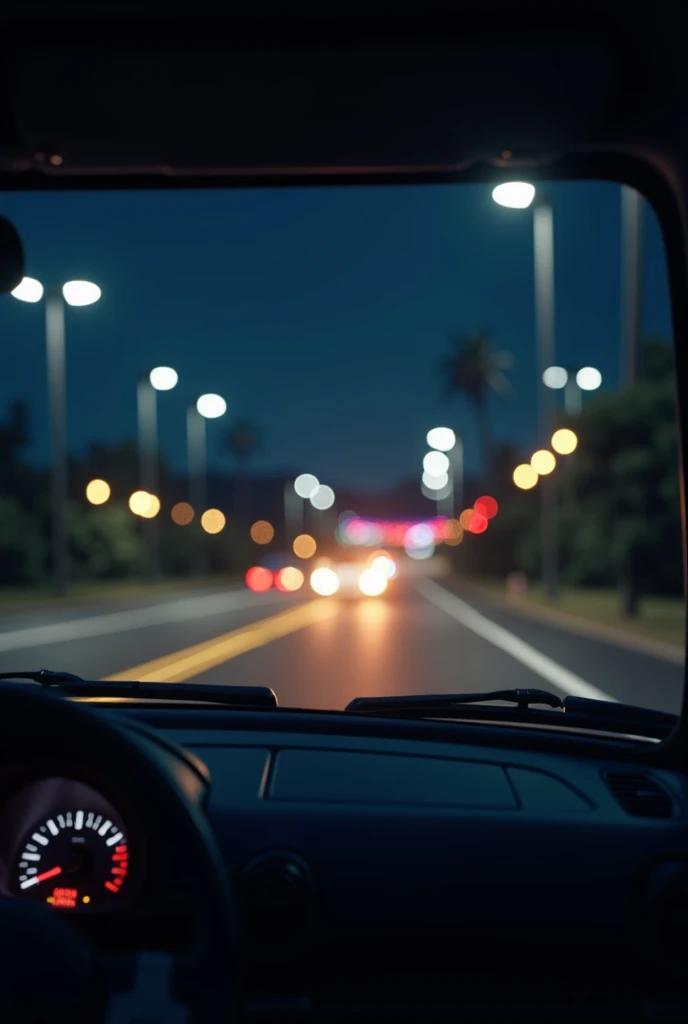 Night drive - SeaArt AI