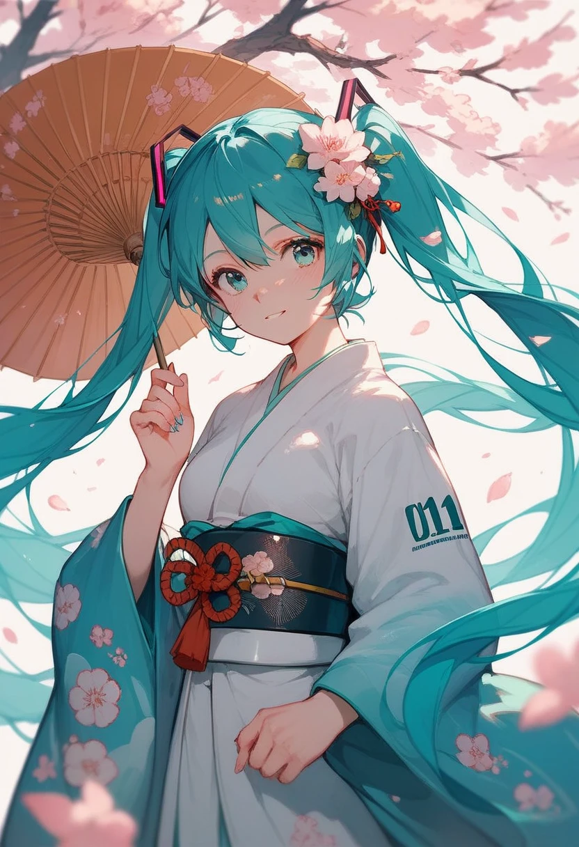  Hatsune Miku、 kimono