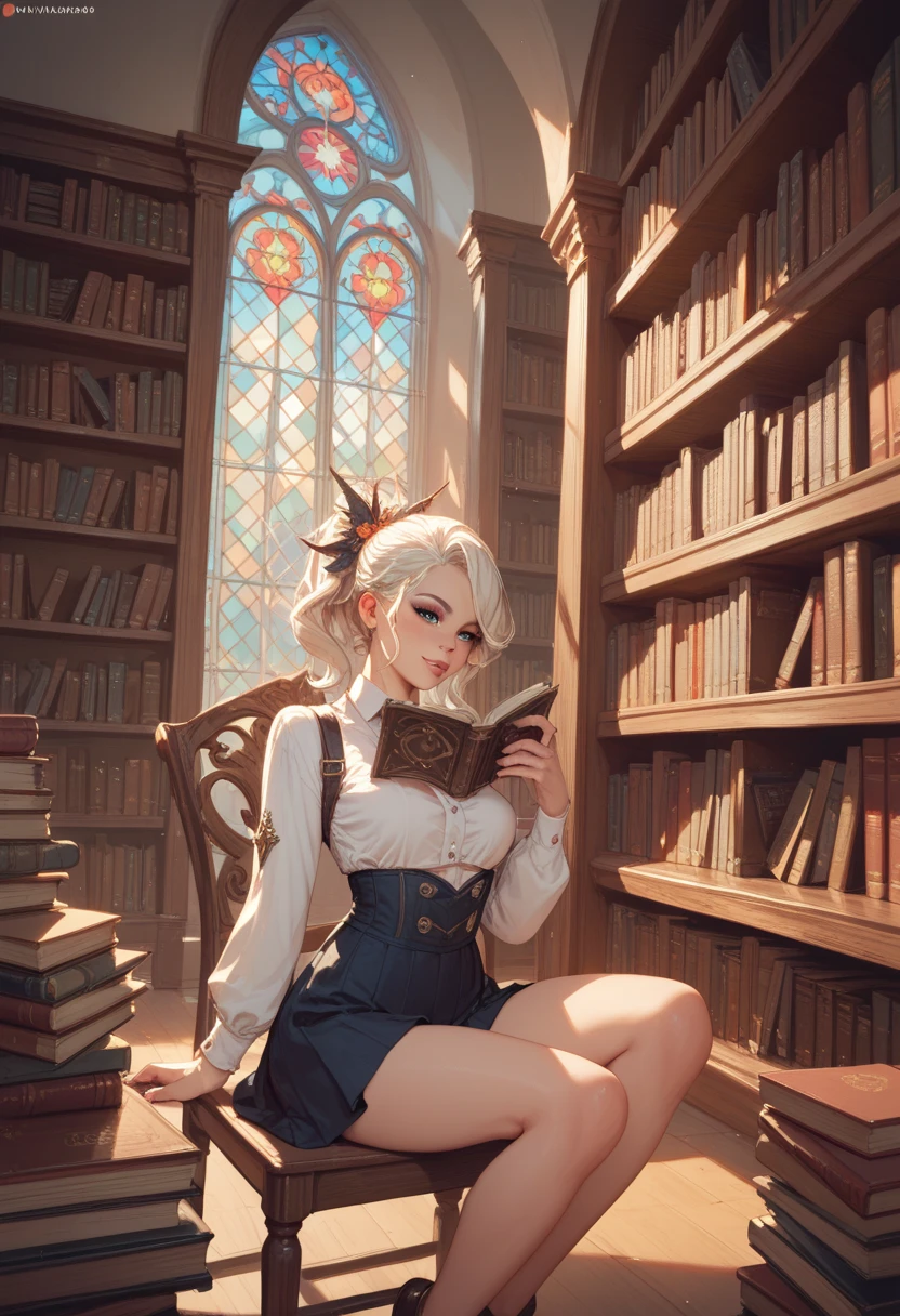 fantasy library