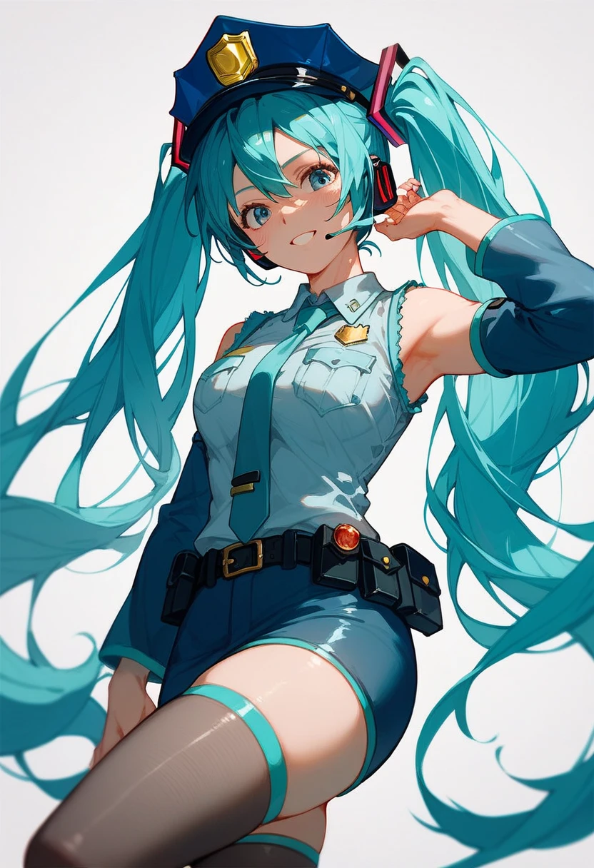  Hatsune Miku、police