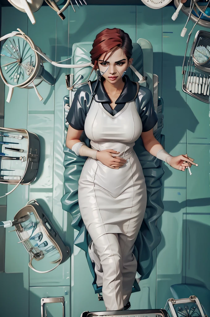 nurse uniform,hospital, latex nurse suit,nurses,busty,elbow gloves,labcoat,black hair woman,blueeyes , gigantic ,medical instruments,asian nurse,two nurses,speculum,examination room,oversize ,big ass ,strap on, lay on table ,legs spreaded,giving birth,gyno chair , dentist,Milf,latex,white uniform,oversize breasts,diaper