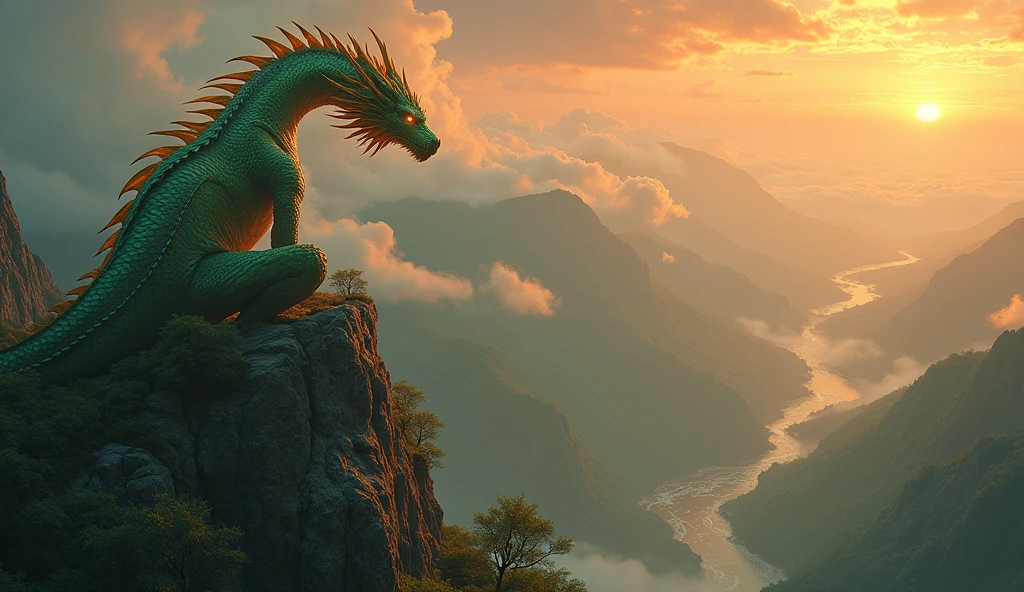 Ghibli-like dragon