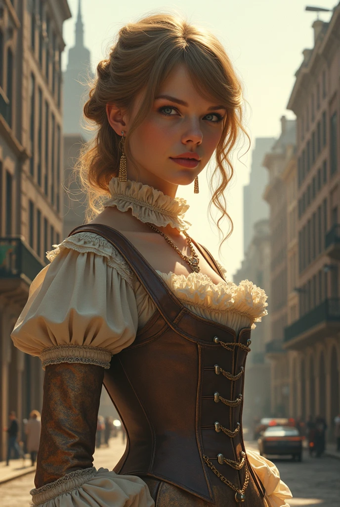 realistic depiction of emma watson as a prostitute in the old west squirting pussy juices